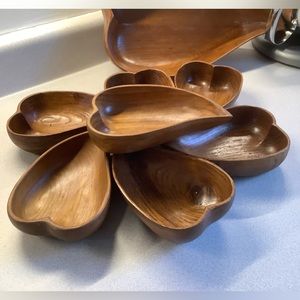 Monkey Pod 8 piece Bowl